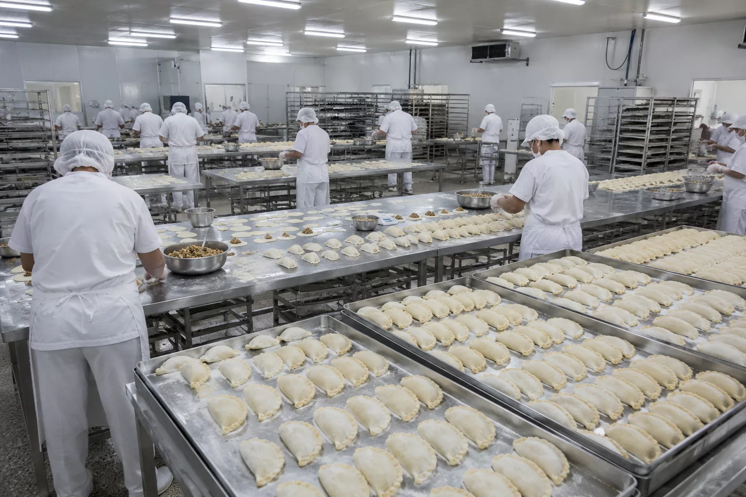 Producción de empanadas con tecnología Dosarmec